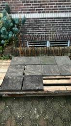 Stoeptegels gratis, Ophalen, Zo goed als nieuw, Beton, Terrastegels