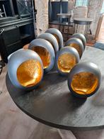 Waxinelichthouder egg zwart/goud NIEUW!, Huis en Inrichting, Woonaccessoires | Kandelaars en Kaarsen, Ophalen, Nieuw, Metaal, Zwart