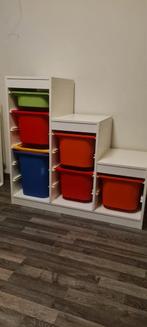 Trofast Ikea opbergkast met bakken, Ophalen, Zo goed als nieuw, 75 tot 100 cm, Minder dan 50 cm