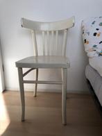 Vintage cafestoelen, Ophalen, Gebruikt, Twee, Wit