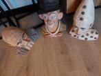 Clowns  koppen, Ophalen of Verzenden, Zo goed als nieuw