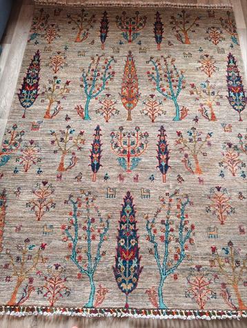 Exclusief Handgeknoopte gabbeh Ariana Tapijt 100%Wol – Nieuw beschikbaar voor biedingen