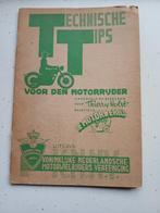 Technische Tips voor de Motorrijder KNMV mrt. 1947, Ophalen of Verzenden, Overige merken