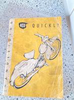 NSU Quickly Handleiding - Origineel, Ophalen of Verzenden, Gebruikt