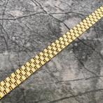14k gouden armband rolex schakel prachtig model, Ophalen of Verzenden