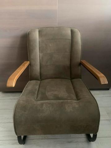 Fauteuil Ivar, Olijfgroen, Leen Bakker beschikbaar voor biedingen