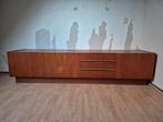 Jaren 60 lage kast, Huis en Inrichting, Kasten | Dressoirs, Ophalen, Gebruikt, 50 tot 75 cm, 200 cm of meer