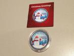 Maple Leaf 2020, 1 oz .9999 zilver, Christmas Greetings (9), Ophalen of Verzenden, Zilver