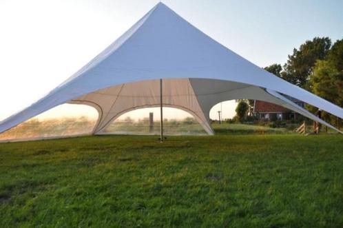 Professionele. Starshade 14x14m Stertent 2025. Kleur Wit, Tuin en Terras, Partytenten, Nieuw, Stertent, Ophalen of Verzenden