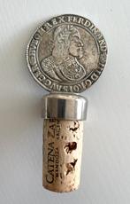 Zilveren Thaler Ferdinand 1653 - wijnstopper, Ophalen of Verzenden, Zilver
