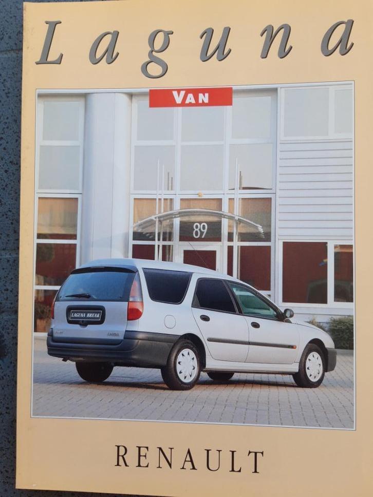 folder Renault Laguna Van modeljaar 1996, Boeken, Auto's | Folders en Tijdschriften, Zo goed als nieuw, Renault, Ophalen of Verzenden
