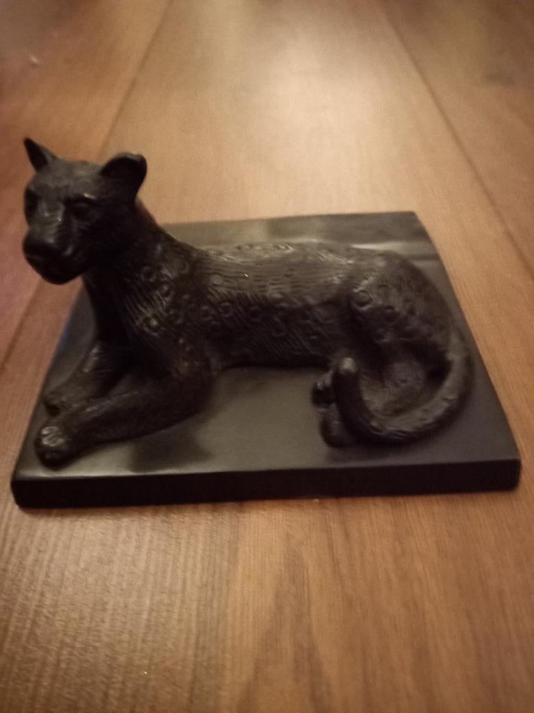 Decoratieve Luipaard Deurstopper, Antiek en Kunst, Ophalen of Verzenden