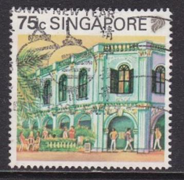2999 – Singapore michel 606A gestempeld , Toerisme , Per beschikbaar voor biedingen
