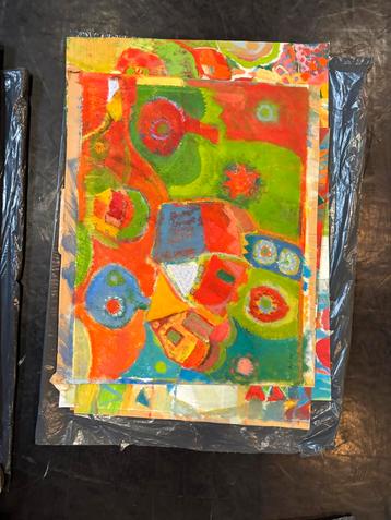 Arno van Iperen Gouache op Papier beschikbaar voor biedingen