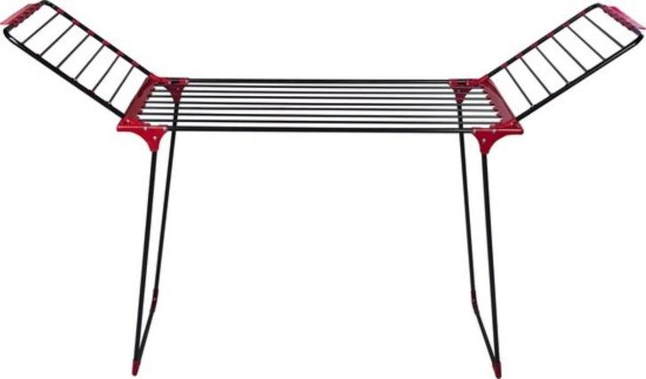 Droogrek Inklapbaar- 22 mt Droog Lengte-Carbon Staal-Grıjs, Tuin en Terras, Droogmolens en Wasrekken, Nieuw, Wasrek, Ophalen