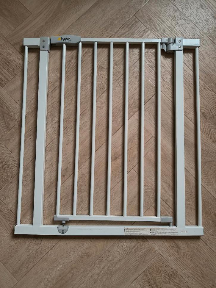 Traphekjes (2x) van Hauck, Kinderen en Baby's, Traphekjes, Gebruikt, Klemhekje, Metaal of IJzer, minder dan 100 cm, Ophalen