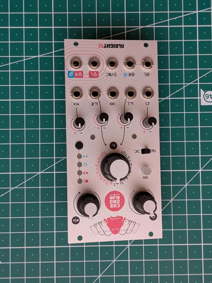 Alright Devices Chronoblob2 Eurorack Delay (originele doos), Muziek en Instrumenten, Soundmodules, Zo goed als nieuw, Ophalen of Verzenden