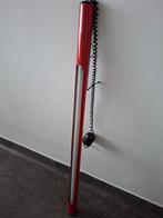 grote vintage TL tubelight hanglamp retro jaren 80 design, Gebruikt, Ophalen of Verzenden, Metaal, Minder dan 50 cm