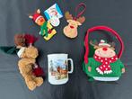 Verzameling herten eland kerst rendieren knuffel mok hanger, Diversen, Kerst, Ophalen of Verzenden, Zo goed als nieuw