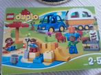 Lego duplo auto met caravan, Kinderen en Baby's, Speelgoed | Duplo en Lego, Ophalen of Verzenden, Zo goed als nieuw, Duplo