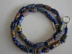 Ketting met zeldzame antieke Venetiaanse handelskralen., Ophalen of Verzenden, Zo goed als nieuw, Overige kleuren, Overige materialen