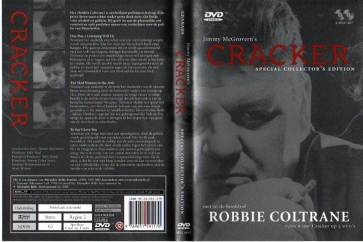 DVD TV Serie: Cracker, Cd's en Dvd's, Dvd's | Tv en Series, Zo goed als nieuw, Actie en Avontuur, Alle leeftijden, Ophalen of Verzenden