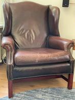 Leren fauteuil - Afhalen Harderwijk GRATIS, Huis en Inrichting, Fauteuils, Ophalen, Gebruikt, 50 tot 75 cm, Leer