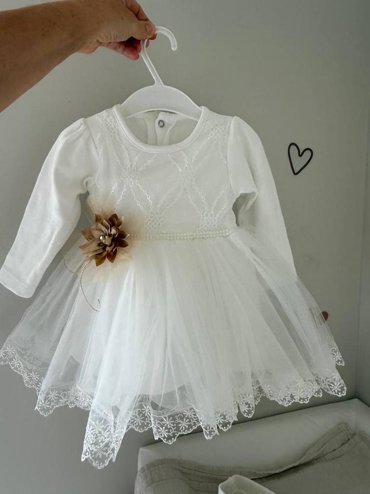 Mooie meisjesjurk (maat 68-74), Kinderen en Baby's, Babykleding | Overige, Nieuw, Meisje, Ophalen of Verzenden