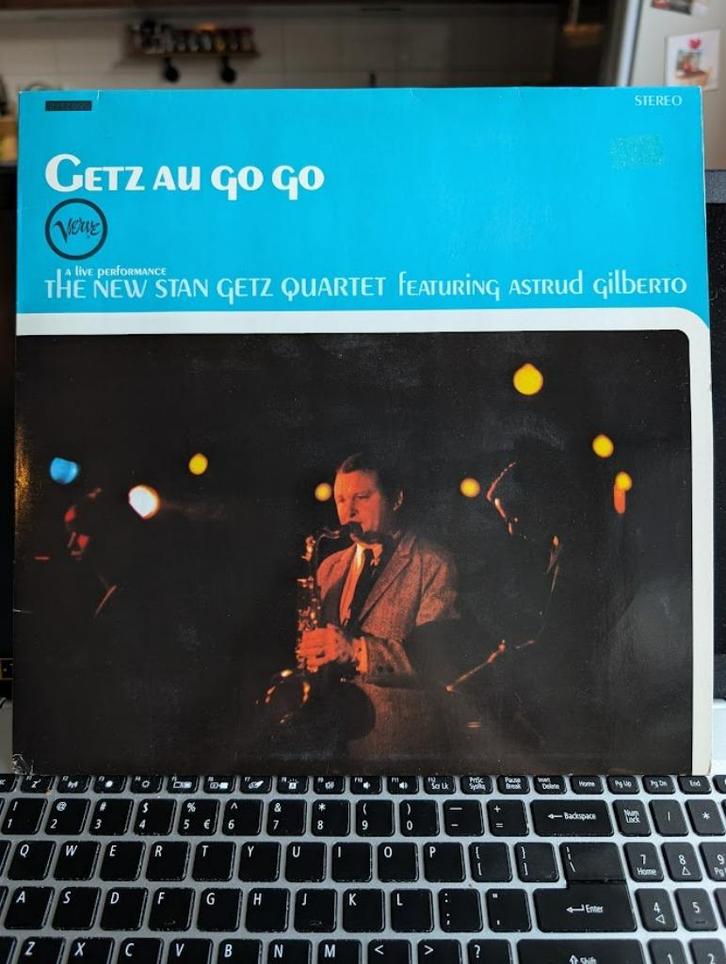 New Stan Getz Quartet feat. Astrud Gilberto - Getz au Go Go, Cd's en Dvd's, Vinyl | Jazz en Blues, Gebruikt, Jazz, 1980 tot heden