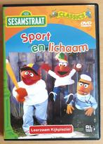 Sesamstraat - Sport & Liedjes - Kleuter/Peuter dvd, Ophalen of Verzenden, Zo goed als nieuw, Poppen of Stop-motion, Alle leeftijden