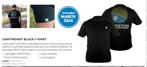 Preston Light Weight Black T-Shirt, Watersport en Boten, Nieuw, Overige typen, Ophalen of Verzenden