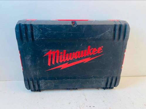 Milwaukee koffer case, Sieraden, Tassen en Uiterlijk, Koffers, Gebruikt, Hard kunststof, Minder dan 50 cm, Minder dan 35 cm, Ophalen of Verzenden