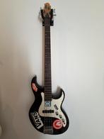 Greg Bennett Fairlane FN-1 Bass zwart, Ophalen of Verzenden, Zo goed als nieuw