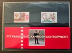 Postzegelmapje PTT Pakketpost, Ophalen of Verzenden, Na 1940, Postfris