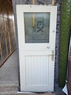 2-Delige boerendeur/ achterdeur, Doe-het-zelf en Verbouw, Deuren en Horren, Ophalen, Gebruikt, 80 tot 100 cm, Buitendeur