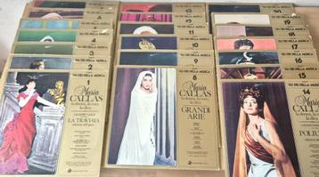Gli Dei Della Musica –1 t/m 20 - Maria Callas - 20 Lp's beschikbaar voor biedingen