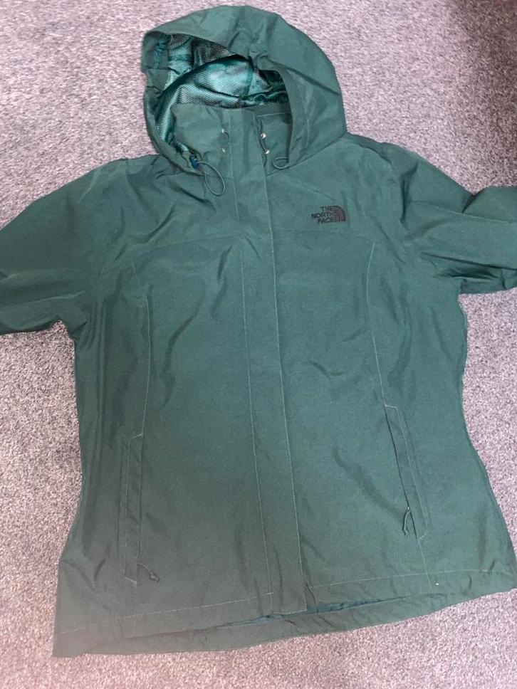 The North Face Regenjas, Kleding | Dames, Jassen | Zomer, Zo goed als nieuw, Maat 38/40 (M), Groen, Ophalen of Verzenden