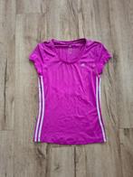 Prachtig paars, roze sportshirt Adidas, maat XS. Climacool., Kleding | Dames, Sportkleding, Adidas, Paars, Ophalen of Verzenden