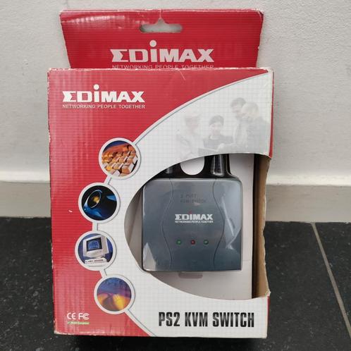 Edimax,Switch,KVM,PS2,netwerk,computer,EK-PA2C,Switch Box,, Spelcomputers en Games, Spelcomputers | Nintendo Switch, Nieuw, Switch Original