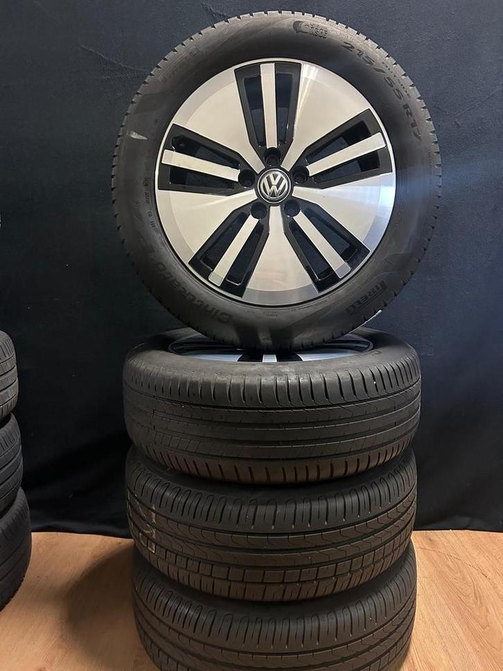 Originele VW Passat GTE velgenset 3G0601025 + Pirelli Zomerb, Auto-onderdelen, Banden en Velgen, Banden en Velgen, Personenwagen