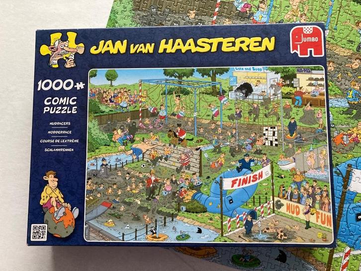 JAN V HAASTEREN  EN NOG MEER, Hobby en Vrije tijd, Denksport en Puzzels, Zo goed als nieuw, 500 t/m 1500 stukjes, Ophalen of Verzenden