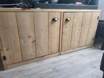 Steigerhouten TV Kast / Dressoir - Zo Goed Als Nieuw!, Ophalen, 100 tot 150 cm, Minder dan 100 cm, Grenenhout