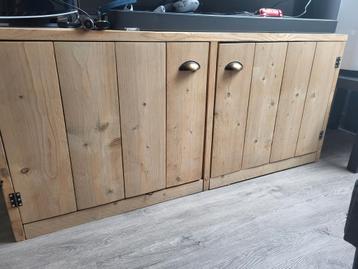 Steigerhouten TV Kast / Dressoir - Zo Goed Als Nieuw! beschikbaar voor biedingen