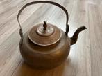 Antieke Koperen Theepot - Decoratief, Antiek en Kunst, Ophalen of Verzenden, Koper