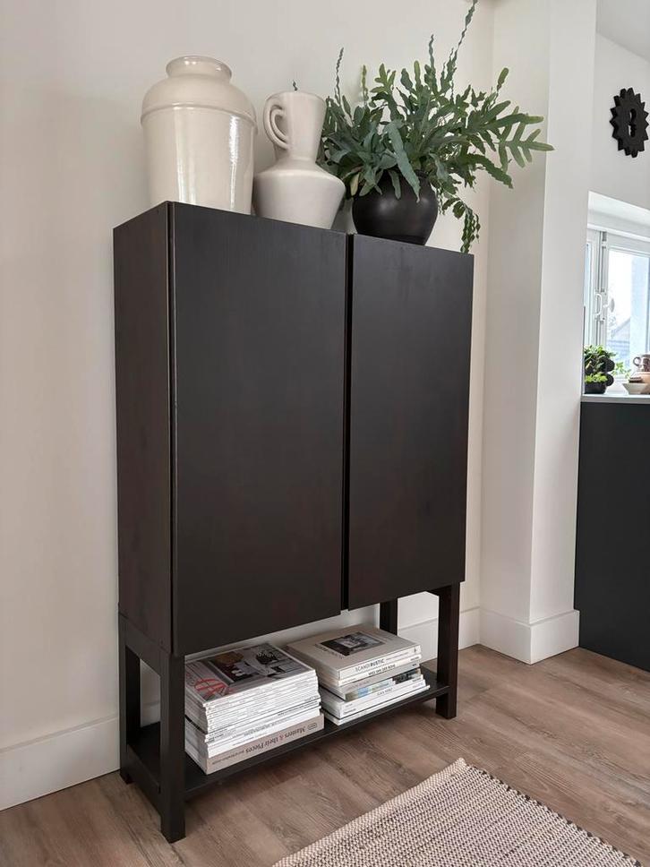 Ikea Ivar Kast (Cabinet) - Painted to walnut color (Wenge), Huis en Inrichting, Kasten | Kledingkasten, Zo goed als nieuw, 100 tot 150 cm