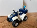 Playmobil Politiequad met pullbackmotor DS 6504, Ophalen of Verzenden, Gebruikt, Complete set