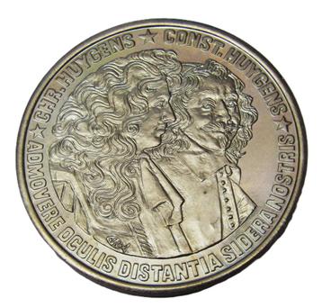 **  Prachtige Munt Constantijn en Christiaan Huygens ** beschikbaar voor biedingen