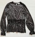 Party feest kerst lurex zilver bling blouse Modstrom maat M, Kleding | Dames, Blouses en Tunieken, Maat 38/40 (M), Overige kleuren