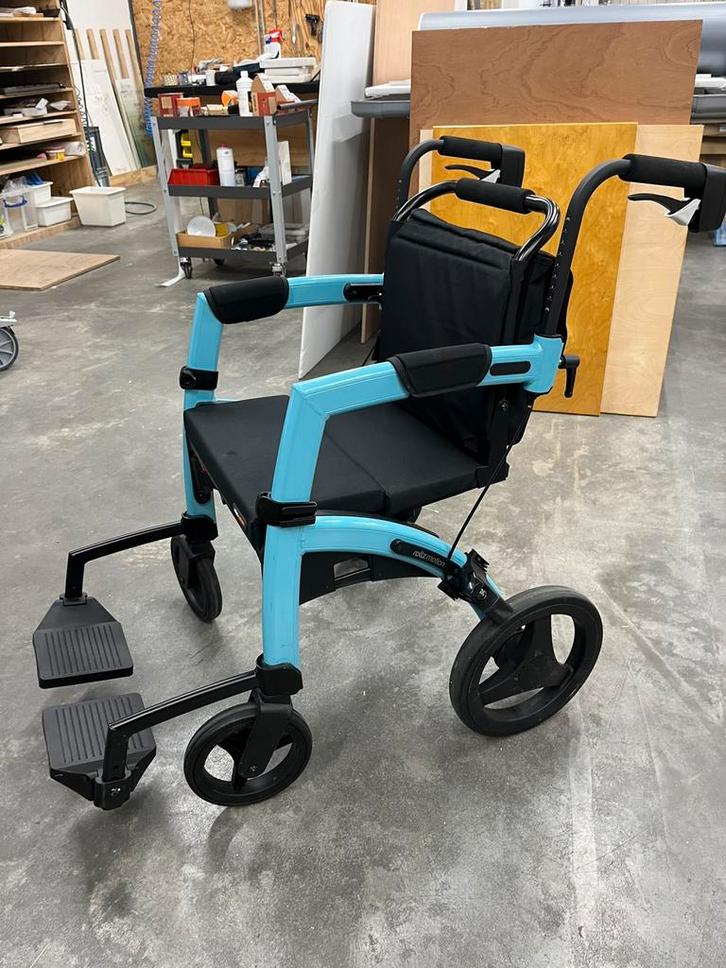 Rollz Motion rolstoel rollator in een, Diversen, Rolstoelen, Zo goed als nieuw, Duwrolstoel, Ophalen