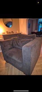 Loveseat antraciet grijs, Huis en Inrichting, Banken | Sofa's en Chaises Longues, Ophalen, Eenpersoons, 125 tot 150 cm, Zo goed als nieuw